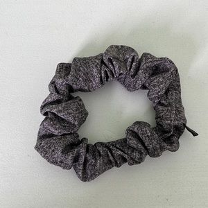 Lululemon gray scrunchie